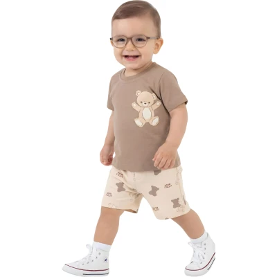 DONİNO AYI BASKLI ERKEK TAKIM