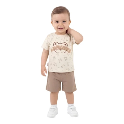 DONİNO AYICIK YAZILI ERKEK TAKIM