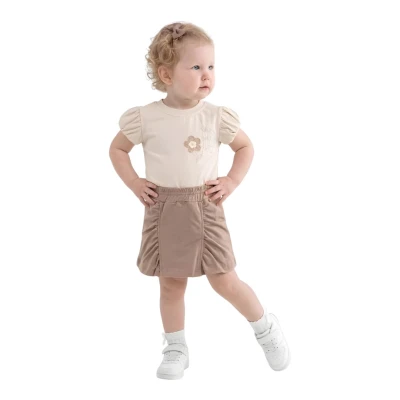 DONİNO KIZ ETEKLİ TAKIM