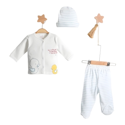 DUCK NAKIŞLI ELDİVENLİ ZIBIN TAKIMI