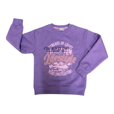 FASHİON BASKI KIZ SWEAT