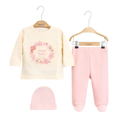 FLOWERS BASKILI KIZ ELDİVENLİ ZIBIN TAKIMI