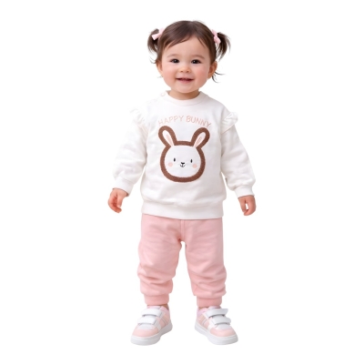 HAPPY BUNNY SUZENE NAKİS FIRFIRLI KIZ 2 Lİ TK