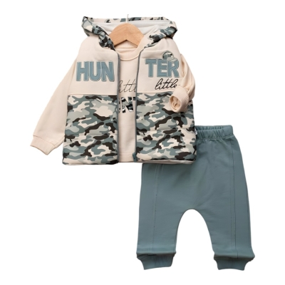 HUNTER NAKIŞLI ERKEK AYLIK TAKIM