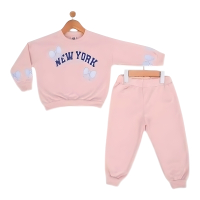 İKİ İP OVERSİZE NEWYORK KIZ TAKIM