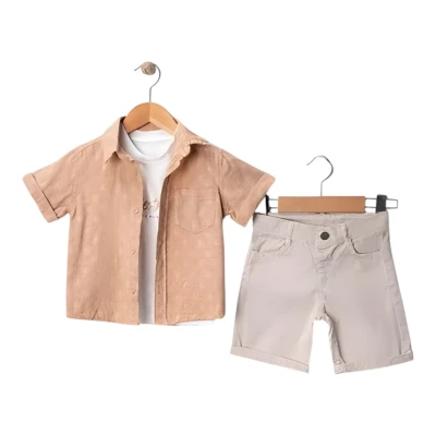 JAKAR DOKUMA GÖMLEKLİ 3\'LÜ TAKIM