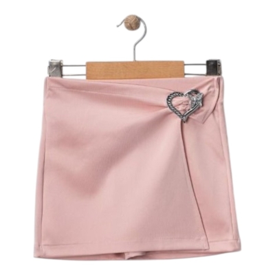 KALP TOKALI  ŞORT ETEK