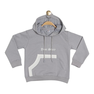 KAPSONLU KANGURU CEPLİ SWEATSHİRT