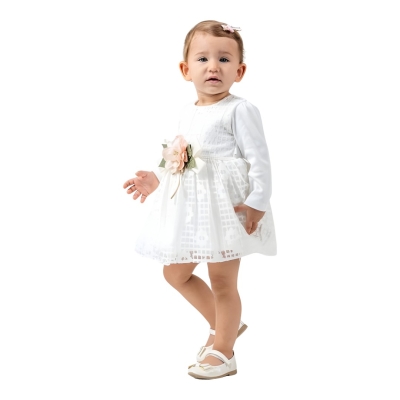 KARE PAPATYALI ELBİSE 3 BOY