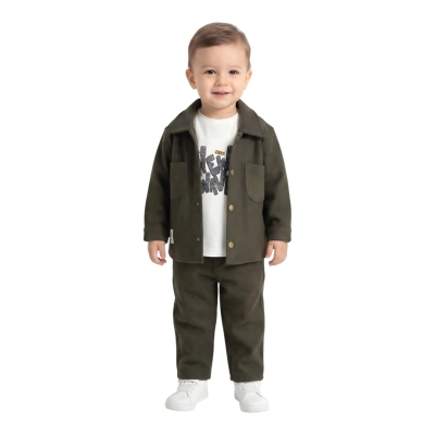 KAŞE ERKEK GÖMLEK PANTOLON TAKIM