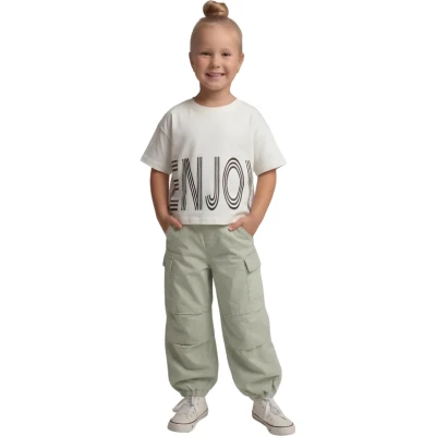 KAZTÜYÜ PANT ENJOY KIZ TAKIM