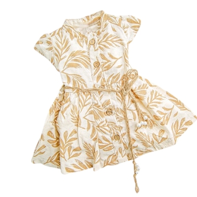 KETEN GÖMLEK ELBİSE