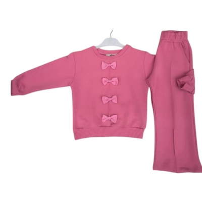 KIZ 3-7 YAŞ NERVÜR FİYONKLU EŞOFMAN TAKIM