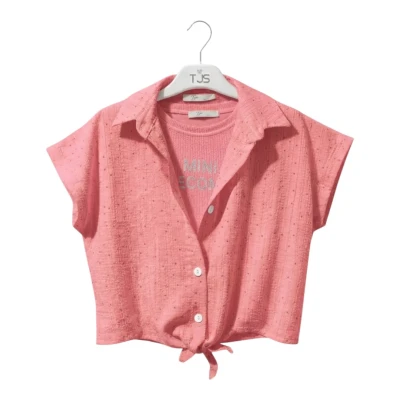 KIZ ÇOCUK İKİLİ GÖMLEK TAKIM