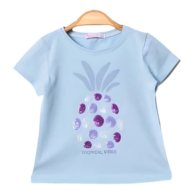 KIZ LİKRALI PULLU TEK BADİ