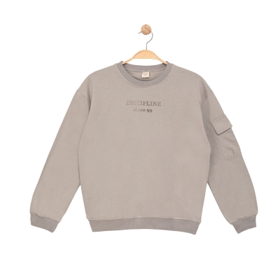KOLU CEP DETAYLI 2 İP SWEAT