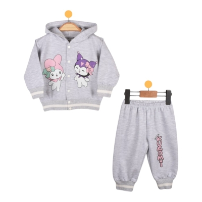 KUROMI 2 İP KAPÜŞONLU KIZ TAKIM