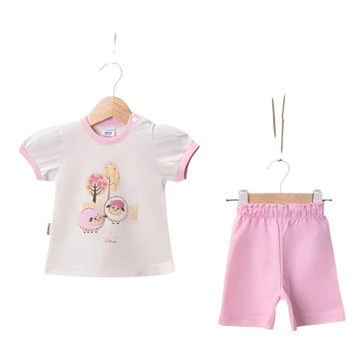 KUZUCUKLAR ŞORTLU İKİLİ KIZ TAKIM