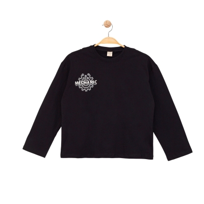 MECHANIC LAMINELİ SWEAT