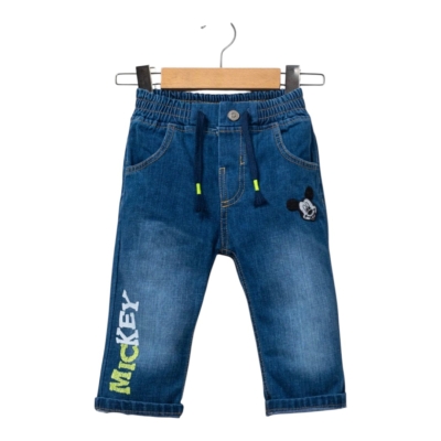 MICKEY NAKIŞLI KOT PANTOLON