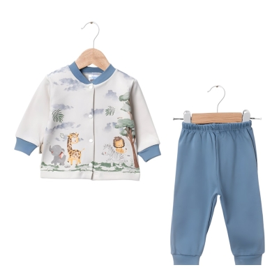 MİNİK HAYVANLAR ÖAÇIK PİJAMA TAKIMI