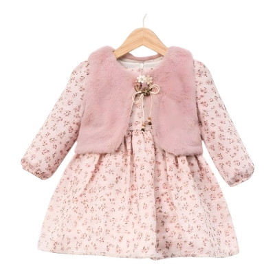 MÜSLİM BASKILI ELBİSE