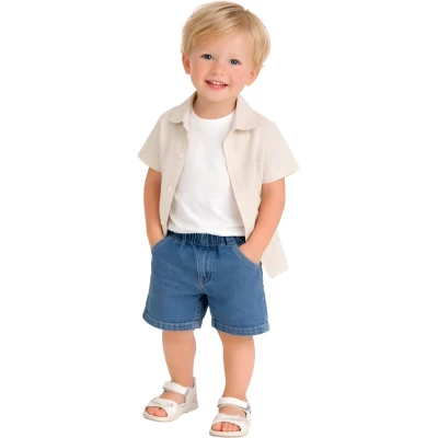 MÜSLİN GÖMLEK Lİ ÜÇLÜ TAKIM