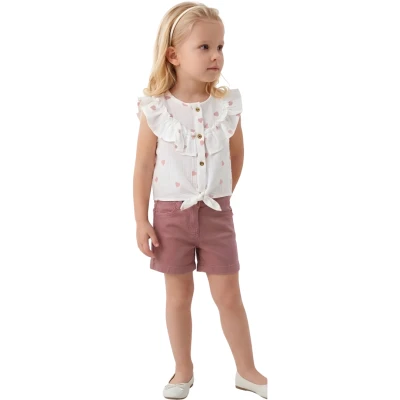 MÜSLİN GÖMLEKLİ KIZ TAKIM