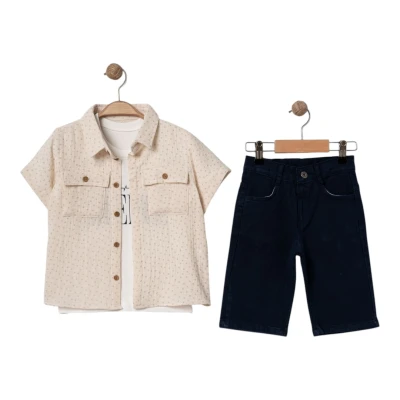 MÜSLİN GÖMLEKLİ TAKIM