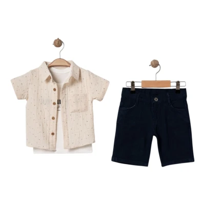 MÜSLİN GÖMLEKLİ TAKIM