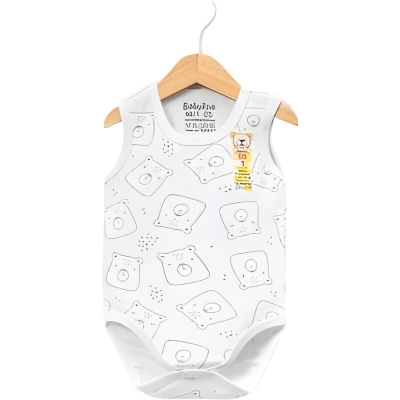 NOKTALI AYI DESENLI BÜYÜK ASKILI