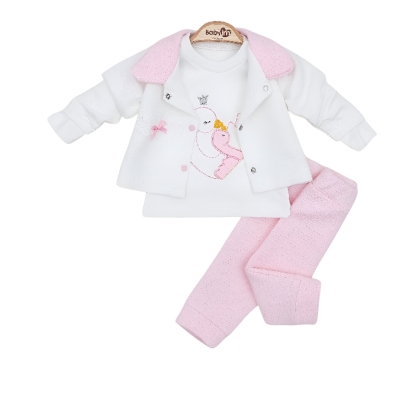 ÖRDEKLİ 3LÜ YAKALI TAKIM