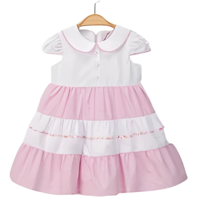 OYALI DANTELLİ PİTİ KARELİ ELBİSE