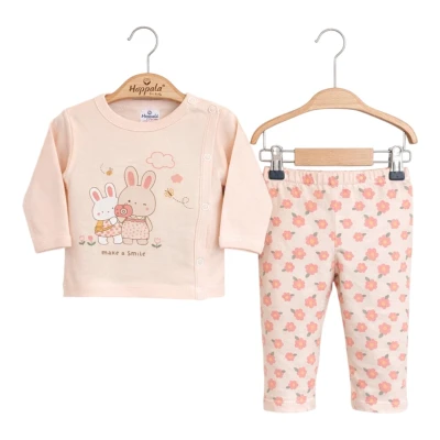 PAPATYA BASKILI PATİKSİZ ZIBIN TAKIMI