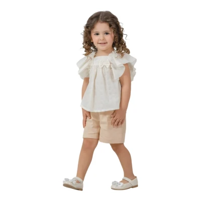 PAPATYA DESENLİ ŞORTLU TAKIM