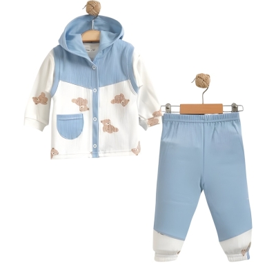 PELUŞ AYILI KAPŞONLU