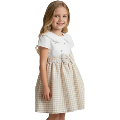 PİTİKARELİ ELBİSE