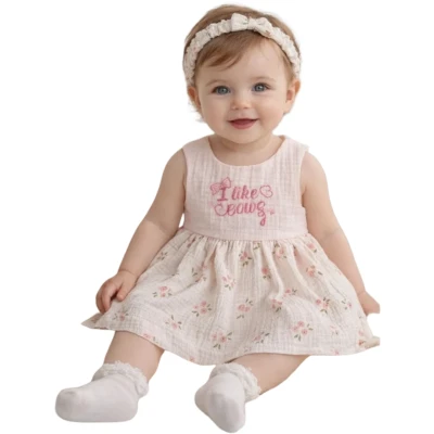 SAC BANLİ MUSLİN ELBİSE