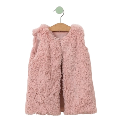 SAÇAKLI PELÜŞ YELEK