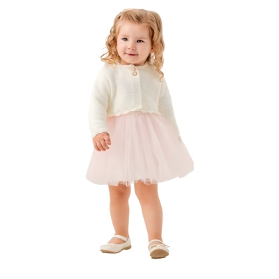 SEDEF TRİKO HIRKALI ELBİSE