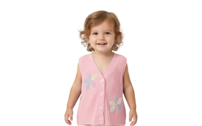 SELANİK ÇİÇEKLİ YELEK