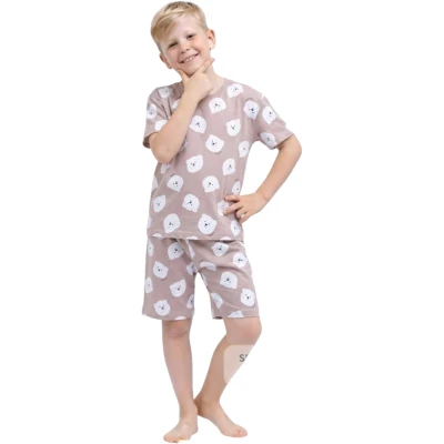 SEVİMLİ BEAR ŞORTLU 2Lİ TAKIM