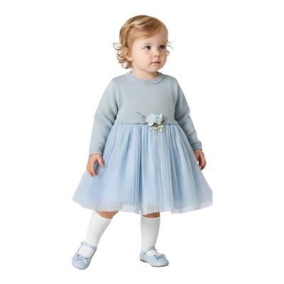 SİMLİ TRİKOLU ELBİSE