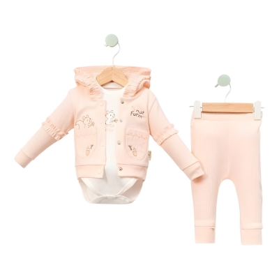 SİNCAP NAKIŞLI RAPORLU 3 LÜ TAKIM