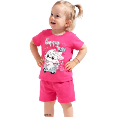 SÜPREM AYLIK OVERSİZE TAVŞANLI MOTORLU KIZ TAKIM