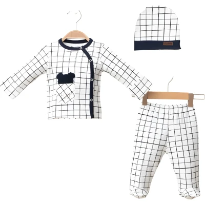 SÜZENE NAKIŞLI EKOSELİ 3 LÜ SET