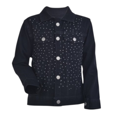 TAŞ BASKILI PAMUKLU KOT CEKET