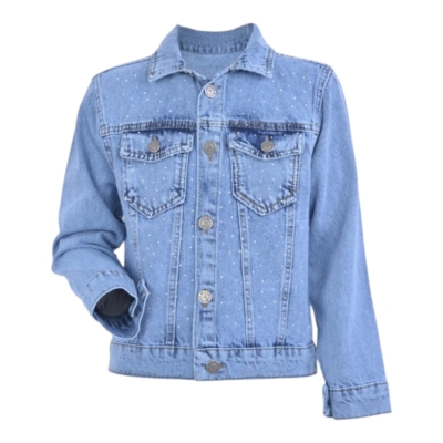 TAŞ BASKILI PAMUKLU KOT CEKET