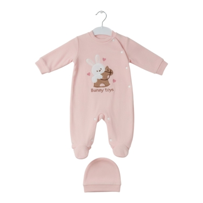 TAVŞAN NAKIŞLI KADİFE TULUM