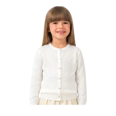 TRİKO DÜĞMELİ KIZ ÜST